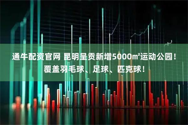通牛配资官网 昆明呈贡新增5000㎡运动公园！覆盖羽毛球、足球、匹克球！
