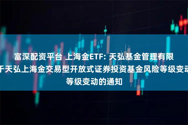 富深配资平台 上海金ETF: 天弘基金管理有限公司关于天弘上海金交易型开放式证券投资基金风险等级变动的通知