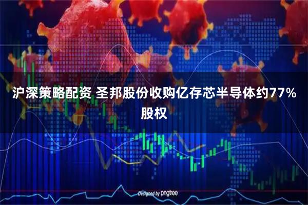 沪深策略配资 圣邦股份收购亿存芯半导体约77%股权
